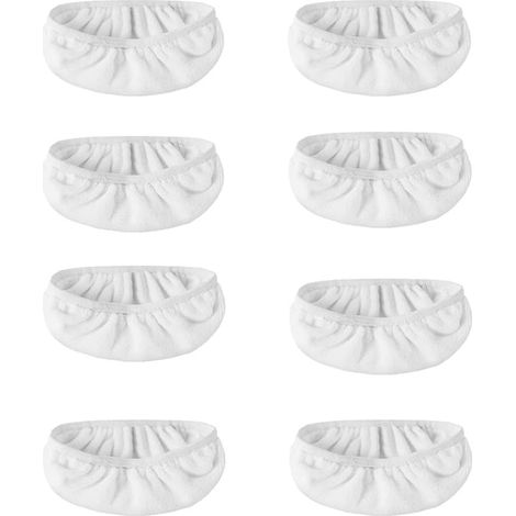 Lot de 8 chiffons de nettoyage en microfibre – Lavables – Utilisation humide ou sèche – Accessoires réutilisables (1/5)