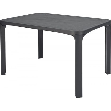 TAVOLO OLE' RATTAN 80X120 GRANDSOLEIL Colore: Antracite