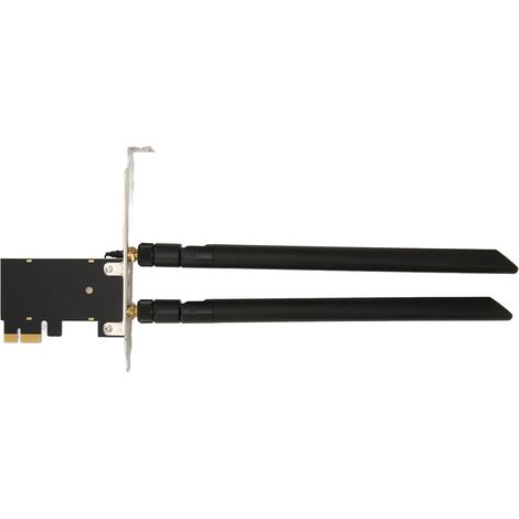 Carte Réseau Sans Fil PCIe RTL8822CE Double Bande 2.4G/5G 1200Mbps Bluetooth 5.0 pour PC Fixe (1/5)