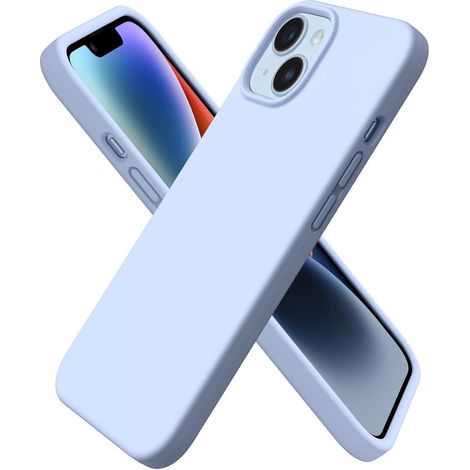 ORNARTO iPhone 14 Hülle 6,1 Zoll 2022 Silikon Case Schutz schwarz (1/5)