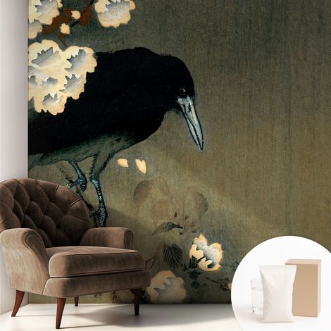 Fototapete Tapete Vliestapete mit Kleber Büro Wandgestaltung - Wanddekoration Wohnzimmer Exotische Natur 250x250 cm (1/5)