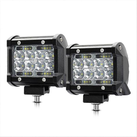 Barra luminosa LED, módulos luminosos LED 4 pulgadas 60 W 6000 lm para bateau/pick-up (1/5)