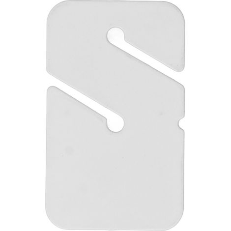 4 Marqueurs de Ligne Rectangulaires Blancs pour Plongée sur Épave, Haute Visibilité et Compact