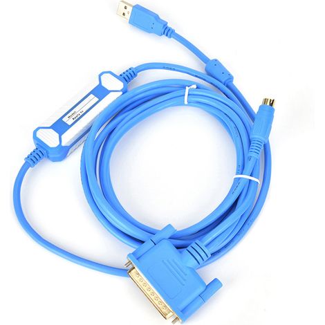 Câble de programmation PLC USB-SC09, ligne de téléchargement de données pour Mitsubishi, 3 mètres (1/5)