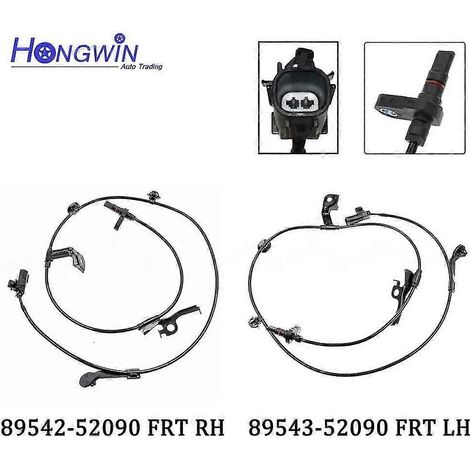 ABS-Raddrehzahlsensor vorne rechts/links für Toyota Yaris 2007-2019 1NR-FE 1NR-FKE Verso S Subaru Trezia 89543-52090 89542-52090--1 Satz (2 Stück) (1/4)