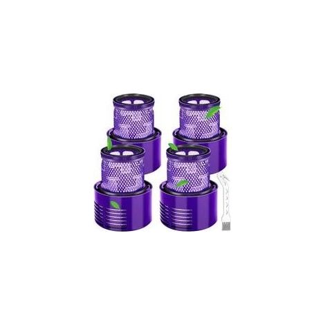 Filtre de rechange pour aspirateur sans sac Dyson V10 (modèles SV12, Absolute, Animal, Total Clean, Motorhead) – Lot de 4 filtres cycloniques haute performance DY-969082-01, compatibles avec système d (1/5)