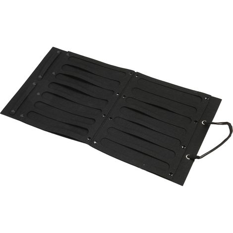 Noeud Papillon Organisateur Noir 66cm Hauteur 35cm Largeur 2 Étagères Feutre Résistant Économiseur d'Espace Rangement pour Chambre Crèche Placard (1/5)