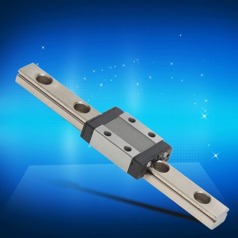 MTN9 Linearführung, Miniatur-Linearführungsschiene, Gleitschiene für CNC-Teile, Länge 100 mm. (1/5)