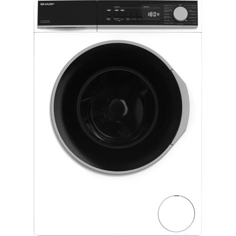 Lave-linge frontal 8kg 1400 tours/min - Sharp - ES-NFB814AWB (1/3)