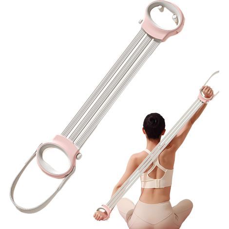 Bandes d'entraînement – Bandes extensibles pour entraînement de force – Équipement de fitness portable et robuste, polyvalent, résistant aux déchirures pour bras, dos, épaules, muscles du corps (1/5)