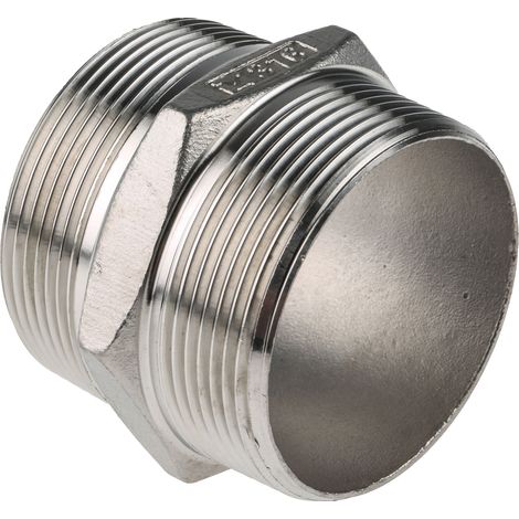 Mamelon hexagonal RS PRO, R 2" mâle ( Prix pour 1 )