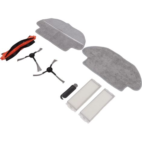 Tnfeeon Staubsauger-Teile Hauptwalzenbürsten-Kit mit Seitenbürsten-Wischtuchfilter für M6 Pro (1/5)