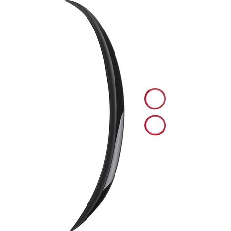 Black Trunk Lid Wing Spoiler for BMW 5 Series F10 M5 Style 2010-2016 Saloon (1/5)