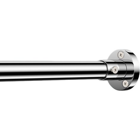 Tringle à linge perforée, tringle télescopique, tringle à rideau, tringle à rideau de douche, tringle à vêtements, extensible jusqu'à 80 cm (1/5)