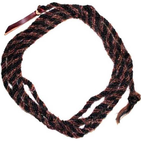 Mécatron en crin de cheval avec pointes en cuir