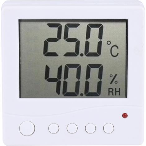 Capteur température humidité RS485 Écran LCD mural Précision élevée Anti-interférence Alarme automatique Câble étanche (1/5)