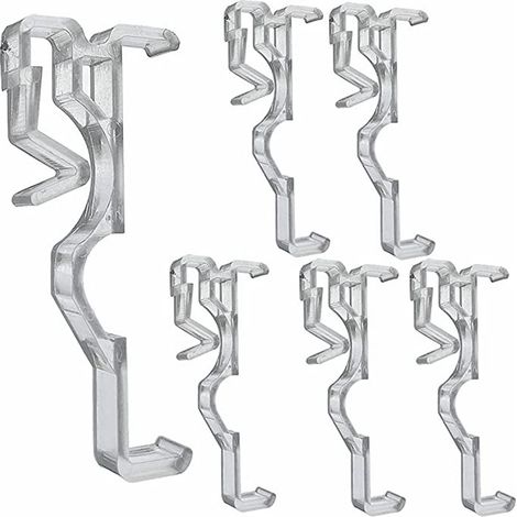 Lamelles verticales pour stores vénitiens, déflecteurs verticaux pour stores, panneaux décoratifs, accessoires de suspension de rideaux WHJ007 (10 pièces) (1/5)