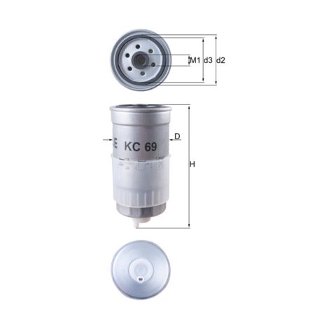 KC69 Knecht Kraftstofffilter (1/2)