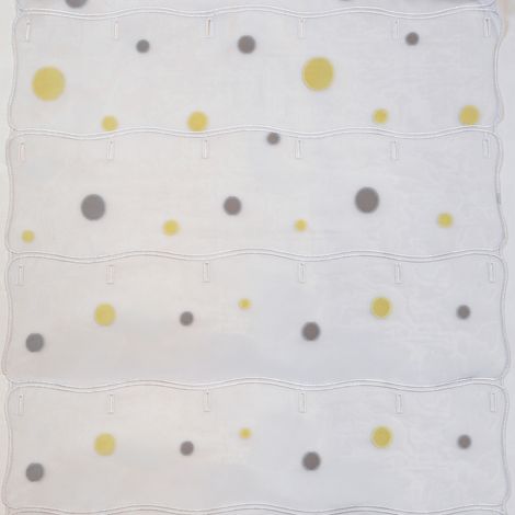 Modulable brodé à pois Vert 45x120 cm