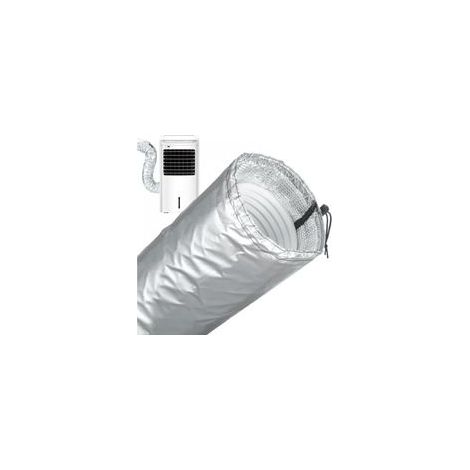 Portable Air Conditioner Hose Protective Cover, Thermal Insulation, 150x15cm, with Zipper, Easy to Install, Washable (1/4)