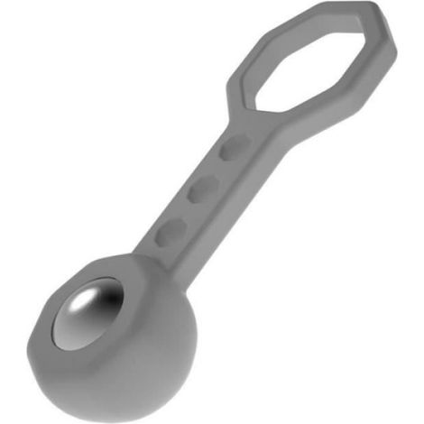 Détecteur De Goujons - Détecteur De Métaux Magnétique - Pour Mur Plâtre Bois Béton - 6.6 x 2 cm - 18.3 g - 1 kg Capacité D'adsorption