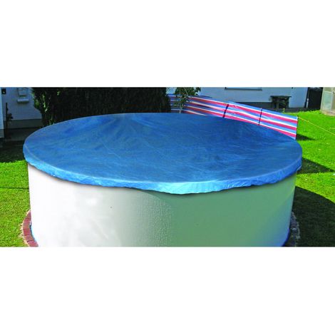 Abdeckplane für 460cm Rund Pools und Schwimmbecken - 94 g/m² Winterschutz und Ganzjahresabdeckung