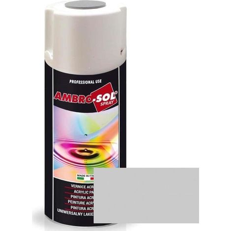 spray acrílico ral 7047. gris tele. aerosol. 400 ml - ambrosol