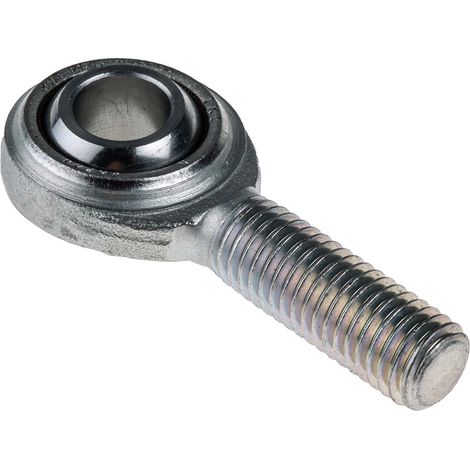 Embout à rotule RS PRO, Mâle, alésage 12mm, longueur 69mm, en Acier ( Prix pour 1 ) (1/3)