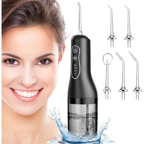 Irrigador bucal inalámbrico - limpiador bucal - limpieza dental (1/2)