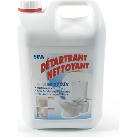Détartrant nettoyant 5 litres – Formulé pour efficacité optimale – Entretien produits SFA – Usage professionnel (1/2)