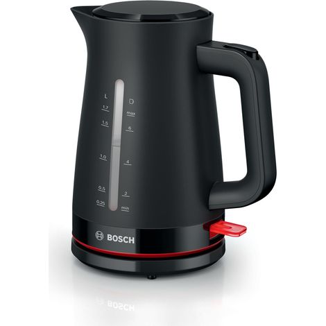 Hervidor eléctrico Bosch TWK3M123 1,7 L 2400 W Negro