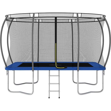 Ensemble de trampoline rectangulaire 335x244x90 cm 150 kg