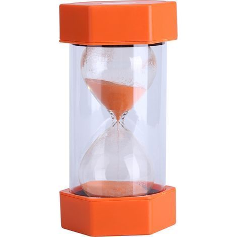 Bunte Sanduhr mit 3/10/20/30/60 Minuten Timer – ideal für Zuhause oder Büro – Geschenkidee (1/4)