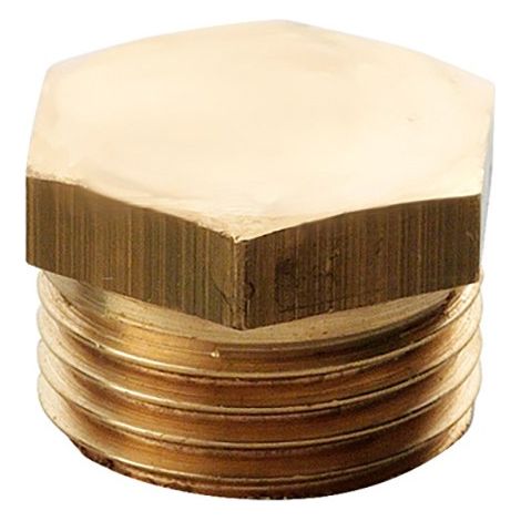 Tappo esagonale ottone giallo  Pollici: 3/4" (1/3)