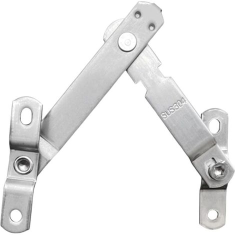Limiteur de fenêtre à micro-vent, vérin de fenêtre en acier inoxydable, verrou de sécurité pour fenêtre scolaire, limiteur de fenêtre suspendu (1/4)