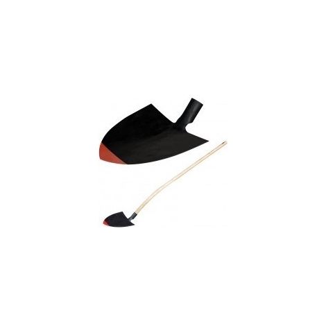 Schaufel im Savoie-Stil, geschmiedet, Professhovel Savoie Typ