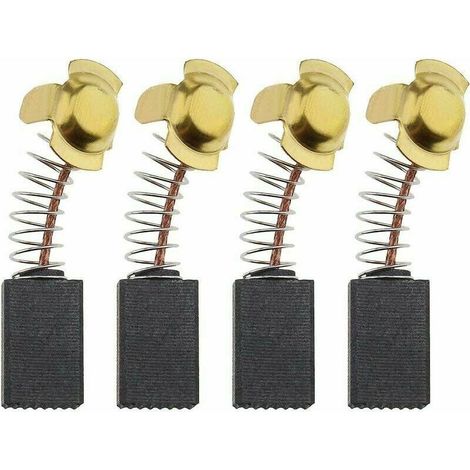 2 Paires Balais de Charbon Moteur Rechange de Perceuse Filaire Compatibles avec Titan TTB653SDS 1500w SDS Plus, 6x10x16mm-DPZO (1/5)