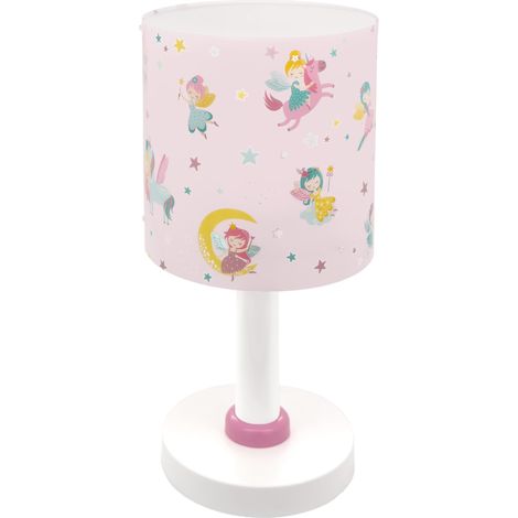 Lampe de chevet ou de table enfant Fairy Dreams Fées, 42491N, G4 - LED 4 W - Ampoule incluse, Rose (1/4)