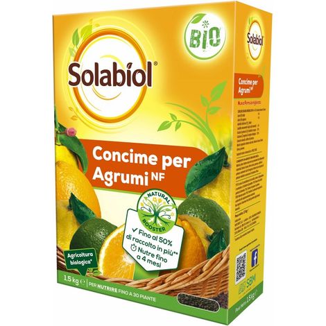 Solabiol Concime Granulare Agrumi Biologico kg 1,5 (1/4)
