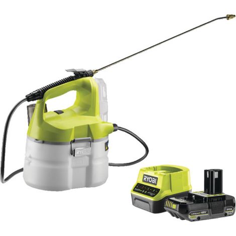 Confezione Spruzzatore RYOBI 18V OnePlus 3,5L OWS1880 - 1 batteria 2.0Ah - 1 caricatore rapido