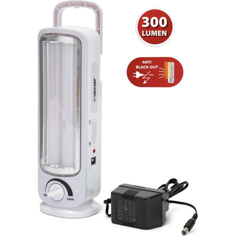 VELAMP Lampada Di Emergenza Portatile Ricaricabile Led