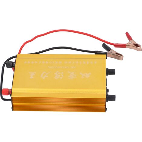 Convertisseur Boost 12V Double Sortie Variable Haute Puissance, Onduleur Intelligent Stable Robuste pour Panneaux Solaires et Voiture (1/5)