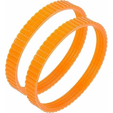 Satz mit 2 Antriebsriemen für die Orange Hobelmaschine 1900B, 9,6 mm