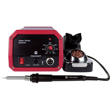 Station de soudage,TOOLCRAFT ST-100A analogique 100 W 150 - 450 °C avec panne à souder (1/5)