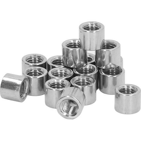 Kit de 50 écrous de raccordement filetés femelles M8 robustes et portables en acier inoxydable pour la maintenance (1/5)