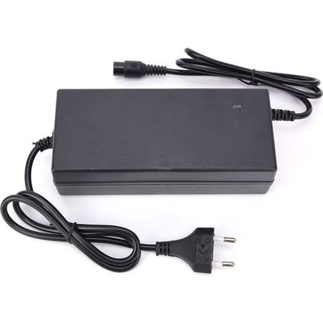 DC 67.2V, Adaptateur Secteur 2.0A, Chargeur de Batterie Portable à connecteur en Ligne à 3 Broches pour Scooter électrique (1/5)