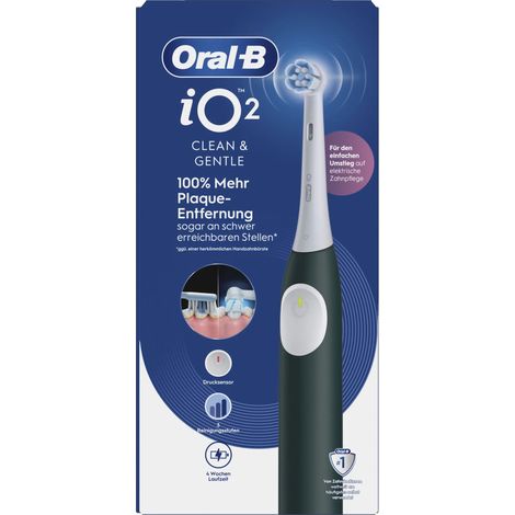 Oral-B iO Series 2, Forest Green Elektrische Zahnbürste