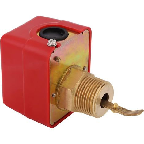Interrupteur de Débit D'eau en Laiton Réglable, 10 Bars, pour Système de Traitement de L'eau, Connexion Filetée NPT, AC250V (1/5)