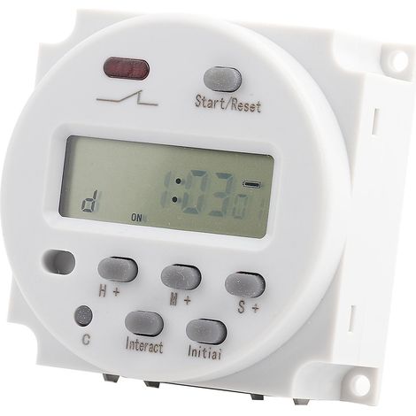 CN102A Interrupteur électronique numérique LCD de contrôle de compte à rebours 24 V (1/5)