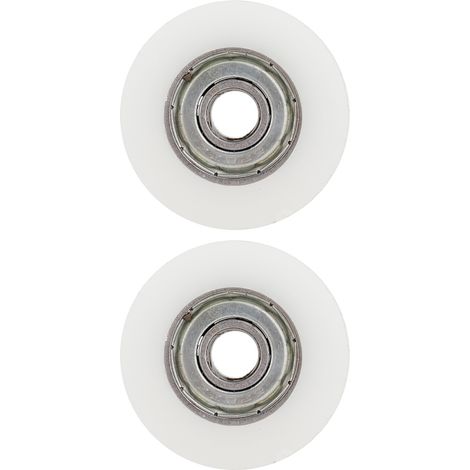 Kit de remplacement de roulettes de porte de serre Elite de 30 mm de diamètre (1/5)